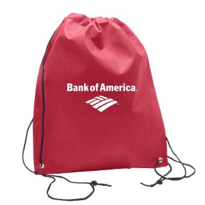 Alternative view of Non-Woven Drawstring Backpack Bag
