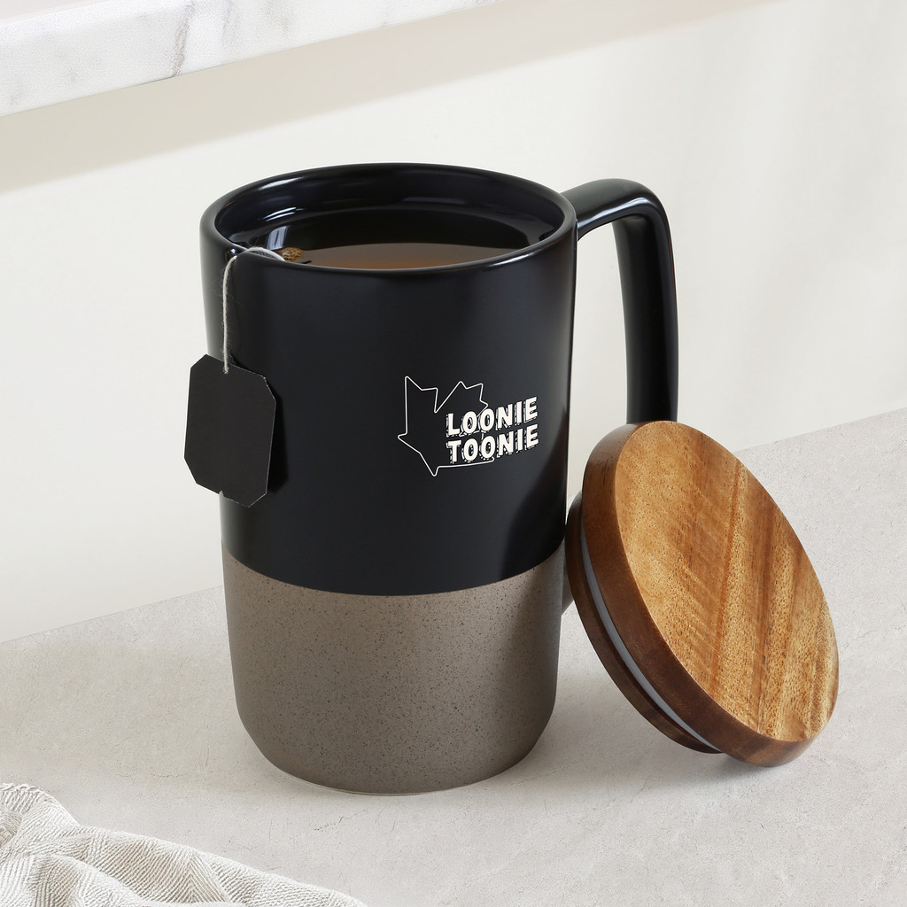 Valencia 16 oz Ceramic Mug with Lid - Image 3