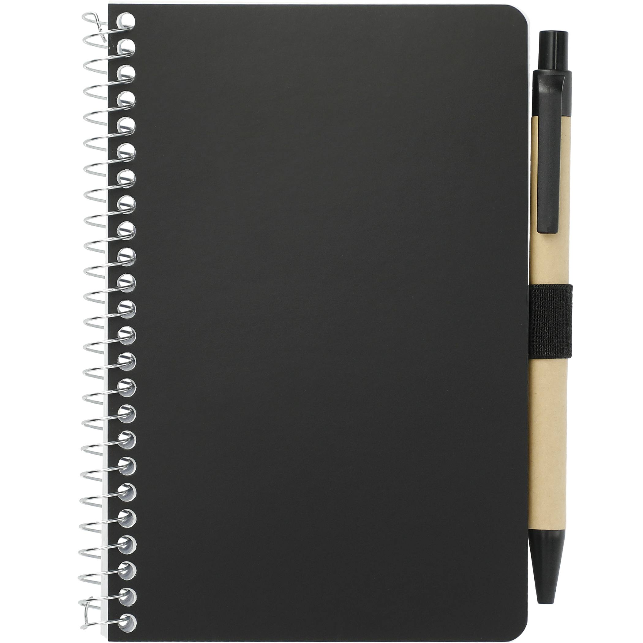 4″ × 6″ FSC® Mix Pocket Spiral Notebook with Pen - Image 4