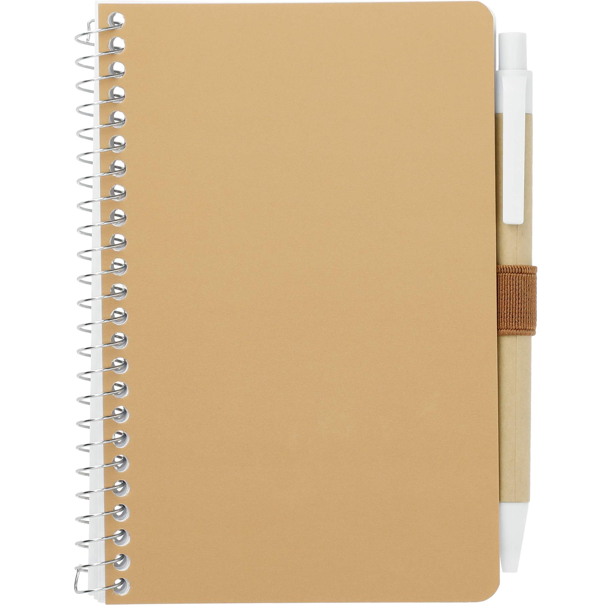 4″ × 6″ FSC® Mix Pocket Spiral Notebook with Pen