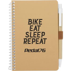 Alternative view of 4″ × 6″ FSC® Mix Pocket Spiral Notebook with Pen