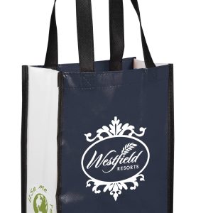 Alternative view of Gloss Laminated Non-Woven Gift Tote