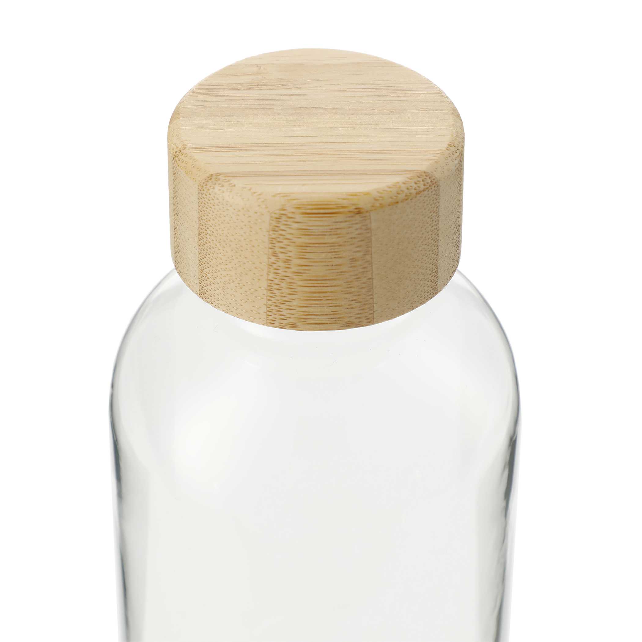 Sona 22 oz rPET Reusable Bottle with FSC Bamboo Lid - Image 3