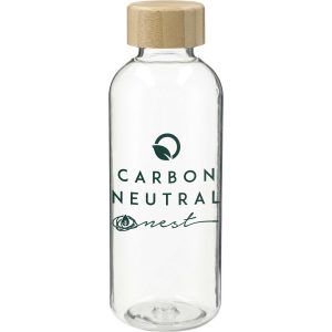 Alternative view of Sona 22 oz rPET Reusable Bottle with FSC Bamboo Lid