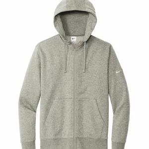 NIKE CLUB FLEECE SLEEVE SWOOSH FULL ZIP HOODIE