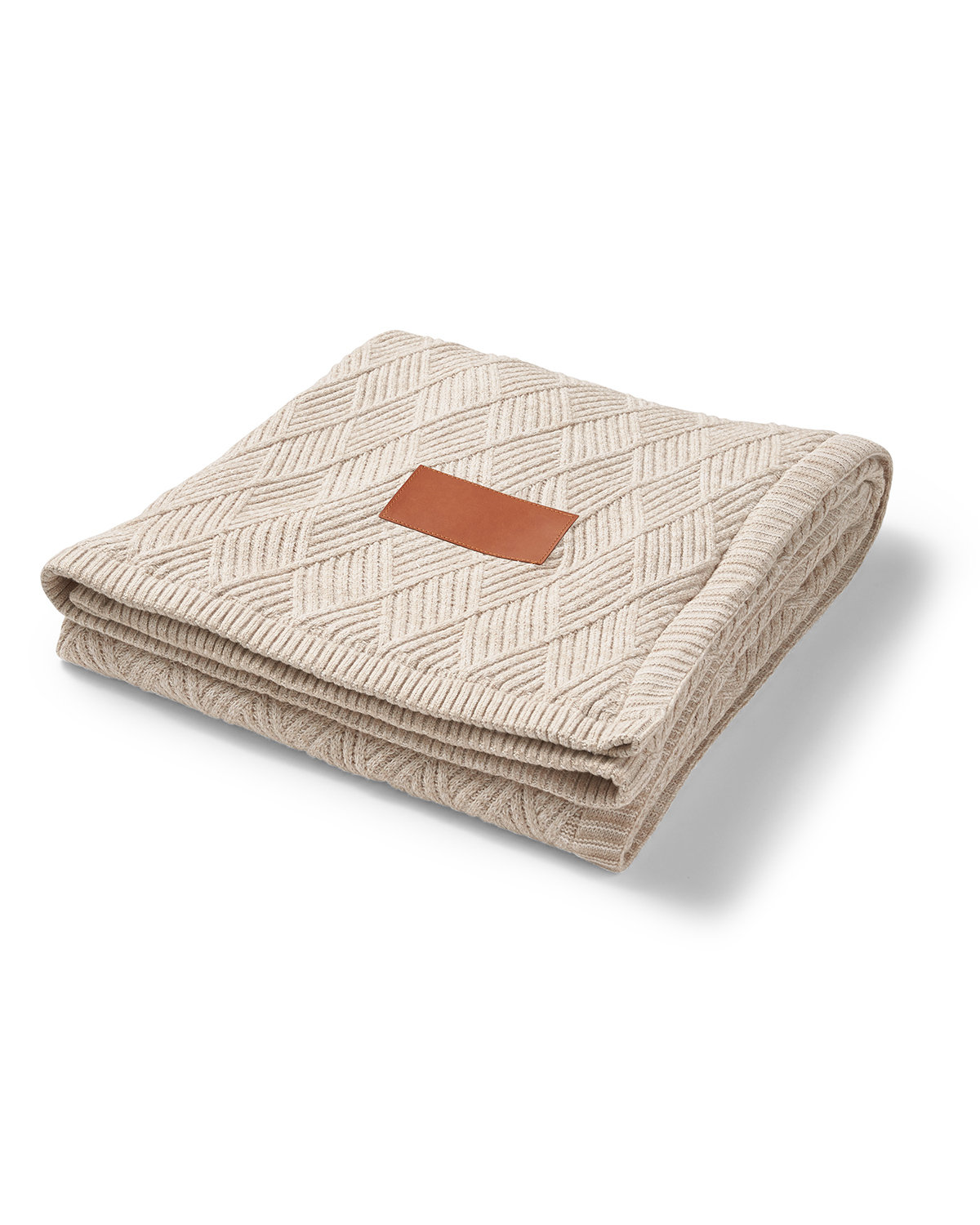 Leeman Trellis Knit Blanket