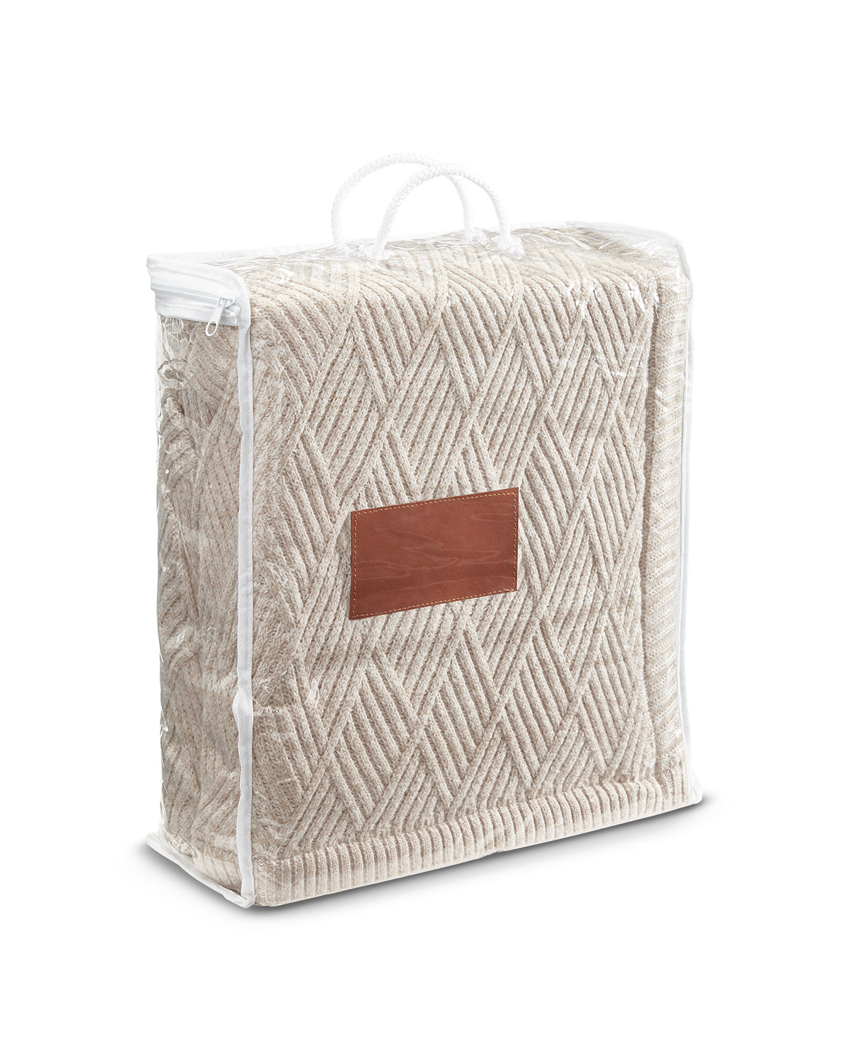 Leeman Trellis Knit Blanket - Image 5