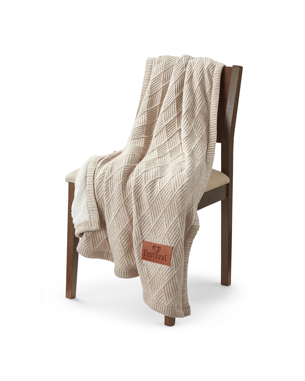 Leeman Trellis Knit Blanket - Image 6
