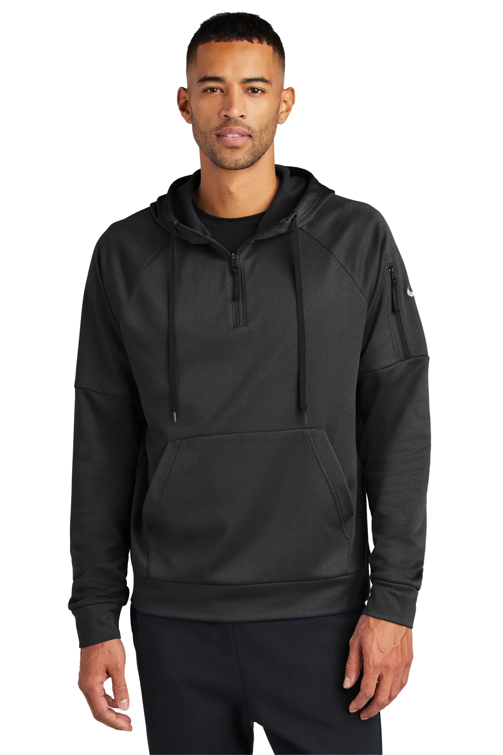 NIKE Therma-FIT 1/4 ZIP FLEECE HOODIE - Image 3