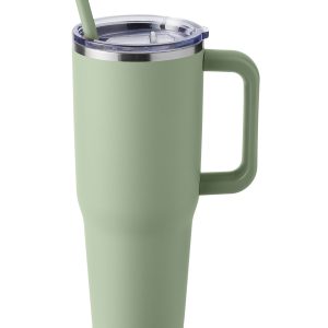 Harriton 40 oz. Vacuum Insulated Stainless Steel Travel Tumbler