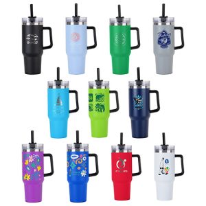 Alternative view of Maxim 40 oz Vacuum Insulated Stainless Steel Mug