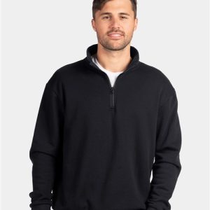 Next Level Unisex Fleece Quarter-Zip Pullover