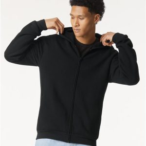 American Apparel Unisex ReFlex Fleece Full-Zip Hoodie Sweatshirt