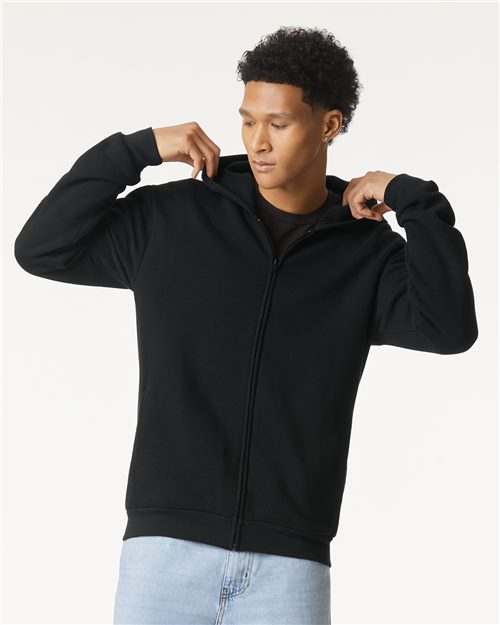 American Apparel Unisex ReFlex Fleece Full-Zip Hoodie Sweatshirt