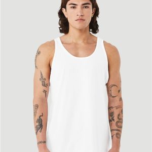BELLA + CANVAS Unisex Heather CVC Tank