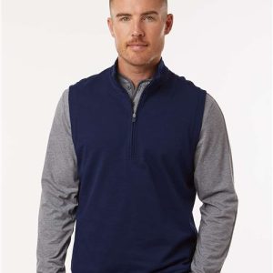 Adidas Men's Club Quarter-Zip Vest