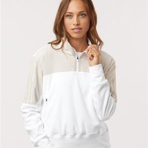 Adidas Women's Fleece Quarter-Zip Pullover