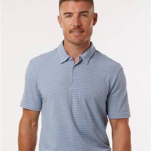 Adidas Men's Blended Printed Polo
