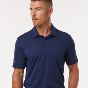 Adidas Men's Textured Stripe Polo