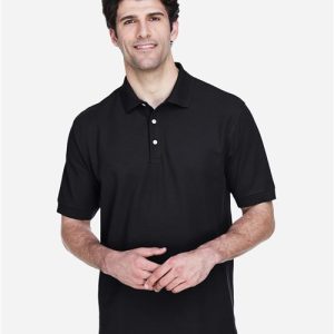 Devon & Jones Men's Pima Piqué Polo