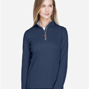 Devon & Jones Women's DRYTEC20™ Performance Quarter-Zip Pullover