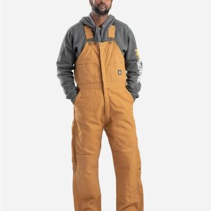 Berne Apparel Men's Tall Heritage Insulated Bib Overall