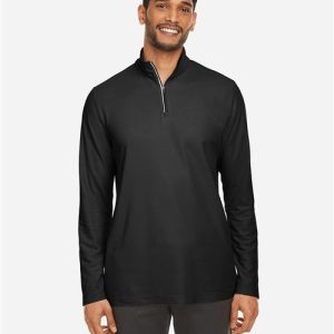 CORE365 Men's Fusion ChromaSoft™ Pique Quarter-Zip Pullover