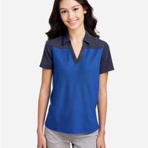 CORE365 Women's Fusion ChromaSoft™ Colorblock Polo