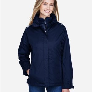 CORE365 Women's 3-in-1 Jacket with Fleece Liner