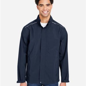 CORE365 Men's Barrier Packable Rain Jacket