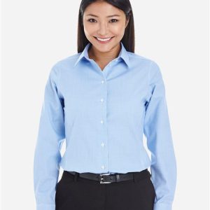 Devon & Jones Women's Crown Collection® Royal Dobby Woven Dress Shirt