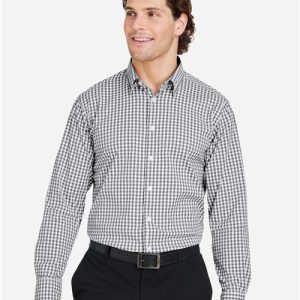 Devon & Jones Men's CrownLux Performance® Gingham Dress Shirt