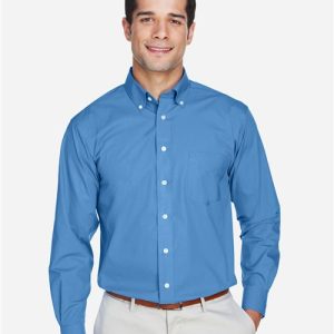 Devon & Jones Men's Tall Crown Collection® Broadcloth Woven Dress Shirt