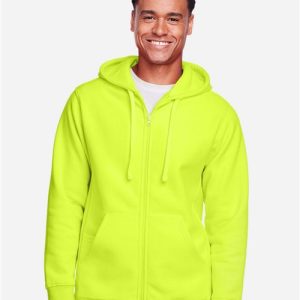 Team 365 Unisex Zone HydroSport™ Heavyweight Full-Zip Hooded Sweatshirt