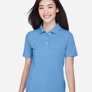 Harriton Women's Easy Blend Polo