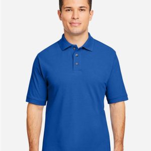 Harriton Men's Pique Polo