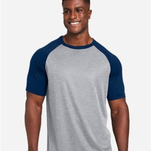 Team 365 Unisex Zone Colorblock Raglan T-Shirt