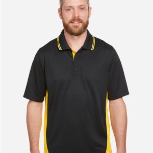 Harriton Men's Flash Snag Protection Plus IL Colorblock Polo