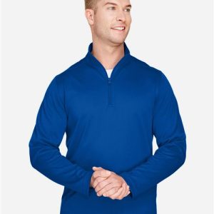 Harriton Men's Advantage Snag Protection Plus Quarter-Zip Pullover