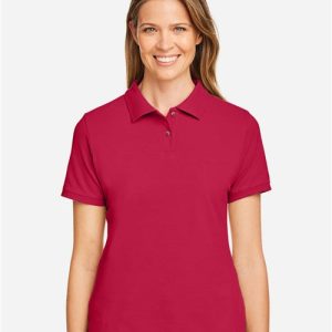 Harriton Women's Cotton Polo