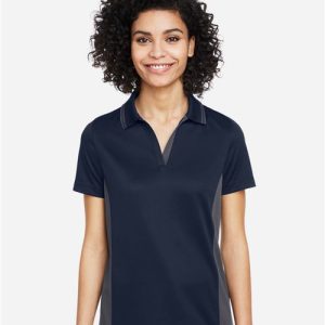 Harriton Women's Flash Snag Protection Plus IL Colorblock Polo