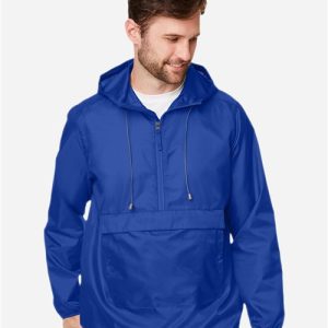 Team 365 Unisex Zone Protect Packable Anorak Jacket