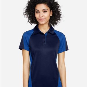 Harriton Women's Advantage Snag Protection Plus IL Colorblock Polo