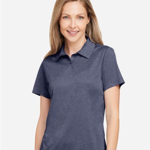 Team 365 Women's Zone Sonic Heather Performance Polo
