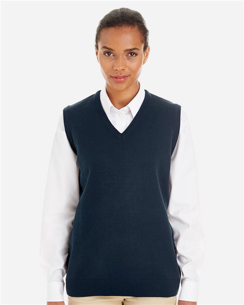 Harriton Women's Pilbloc™ V-Neck Sweater Vest