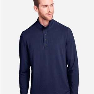 North End Men's JAQ Stretch Performance Snap-Neck Pullover