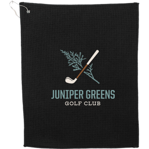 15'' x 18'' Recycled 200g Microfiber Waffle Towel