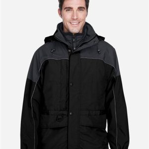 North End Men's 3-in-1 Two-Tone Parka
