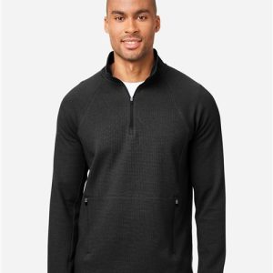 North End Men's Rhythm Waffle Quarter-Zip Pullover