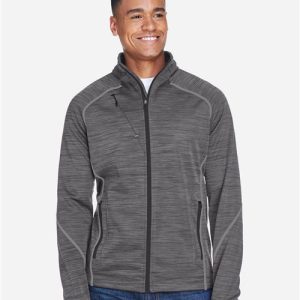 North End Men's Flux Mélange Bonded Fleece Jacket